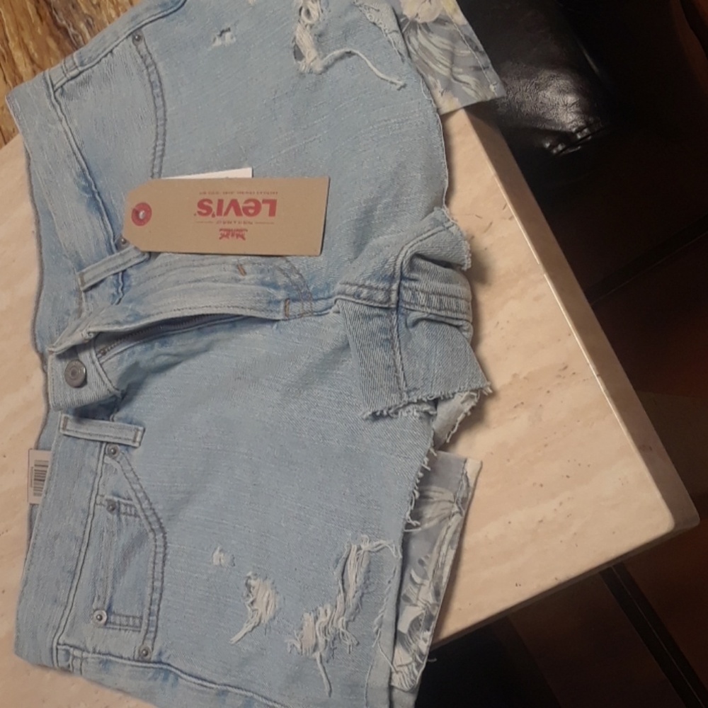 High Rise Shorts NWT